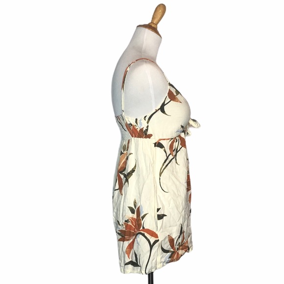 NWT O'Neill pale yellow floral Tatum Romper xs - Picture 7 of 12